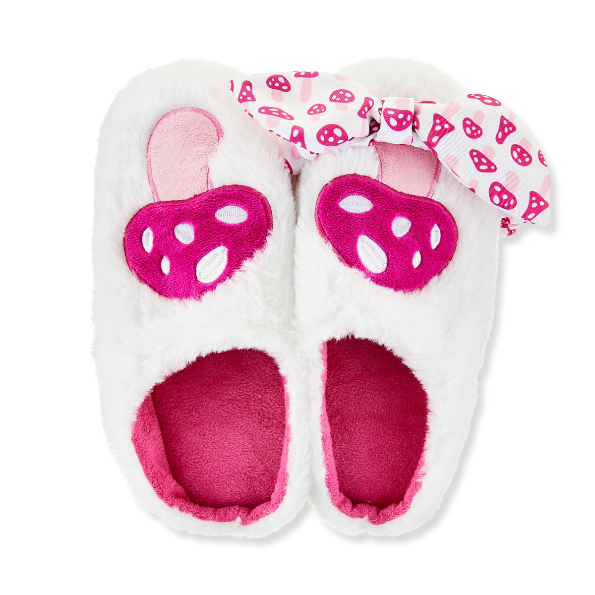 Mushroom Slipper and Headband Set C240