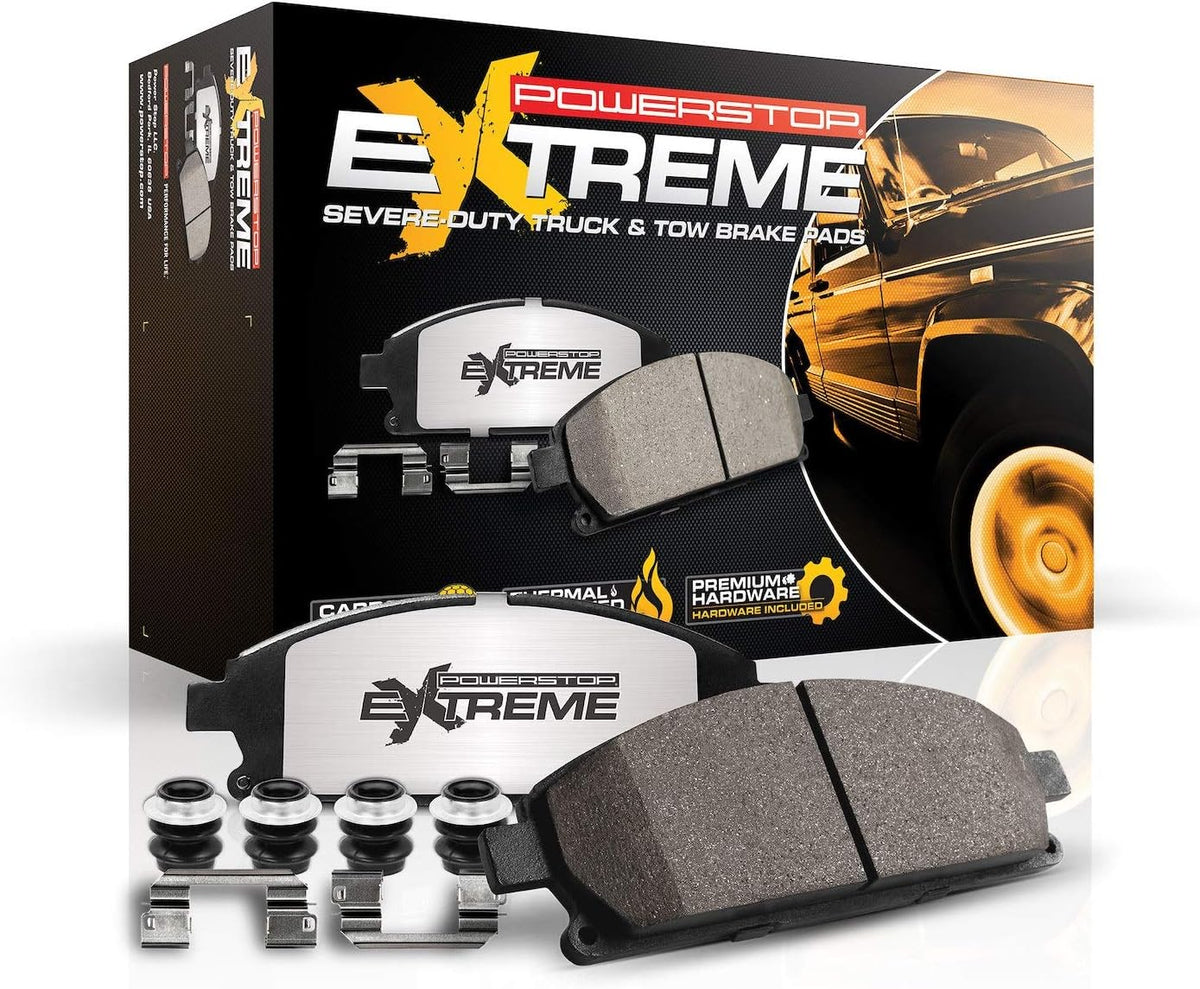 Front Z36 Truck and Tow Brake Pads Pack of 2 X732