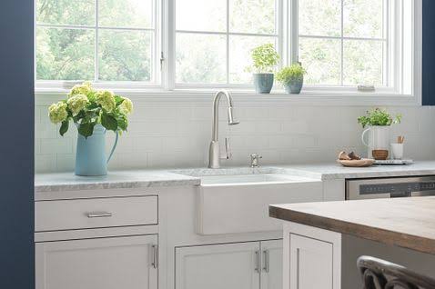 One Handle Stainless Steel Pulldown Kitchen Faucet D424022