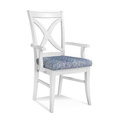 Beige Cross Back Arm Chair M731780