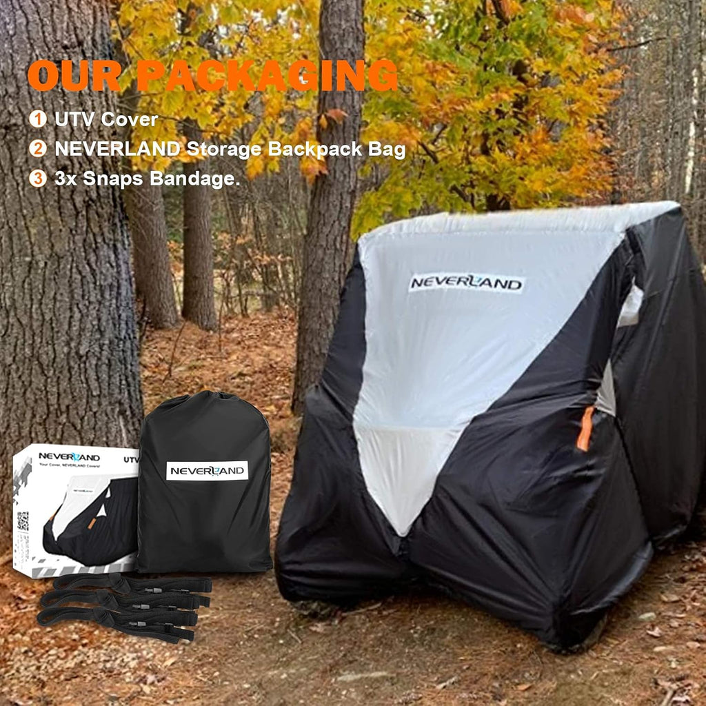 UTV Cover Waterproof 420D Heavy Duty Pack of 2 B789