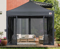 10x10 Pop Up Gazebo Tent with Netting Walls S241