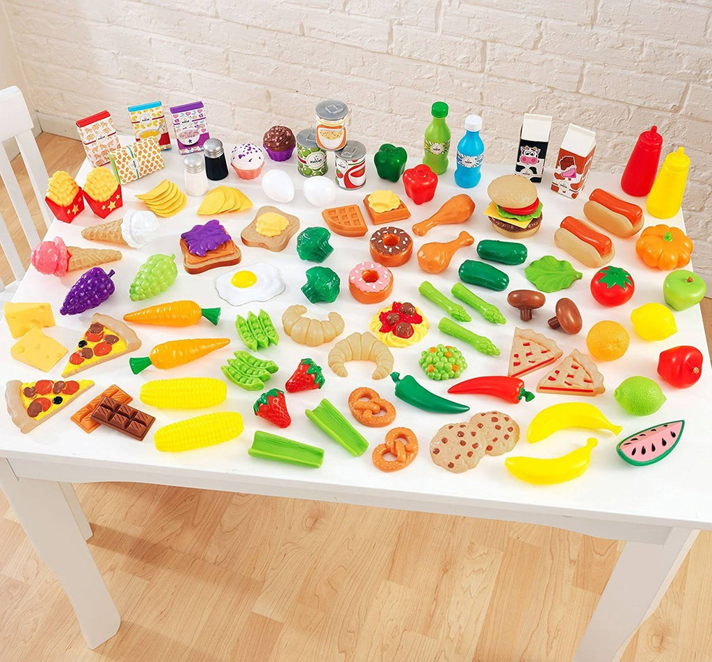 115 Pieces Play Food Set P252