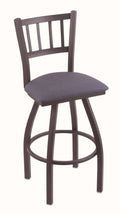 25x22 Swivel Counter Stool with Pewter Finish J24859