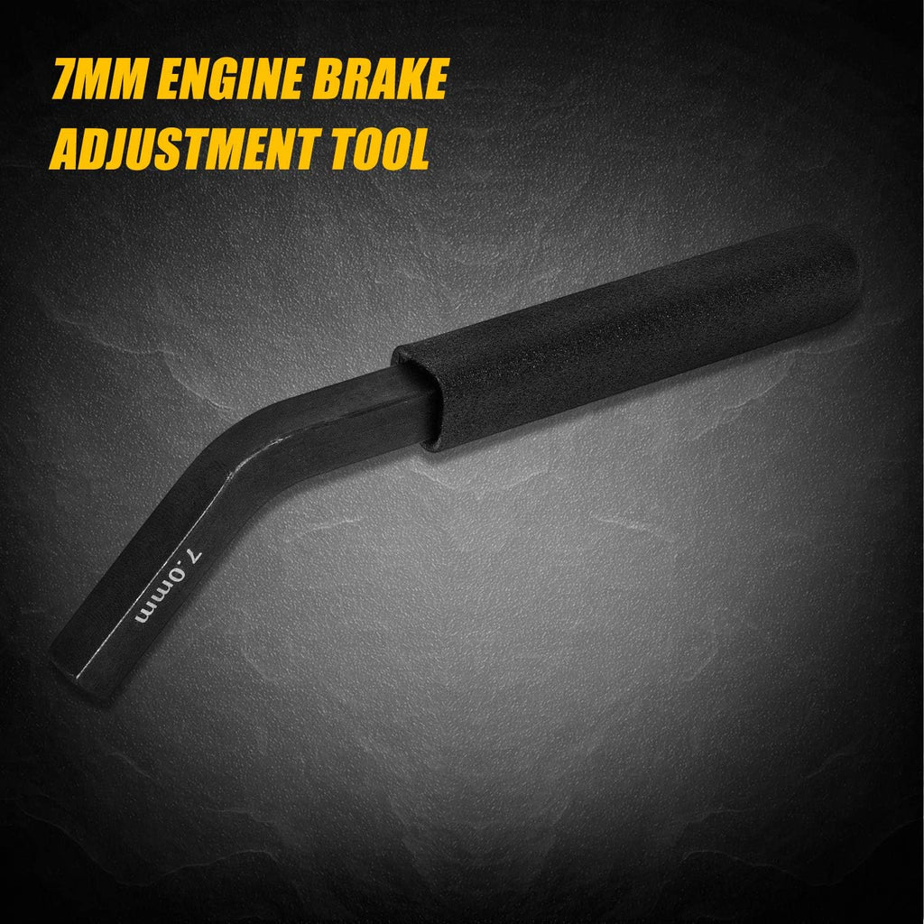 Cam Timing Tool Kit & 7MM Engine Brake Adjustment Tool Compatible with Cummins ISX QSX J72897