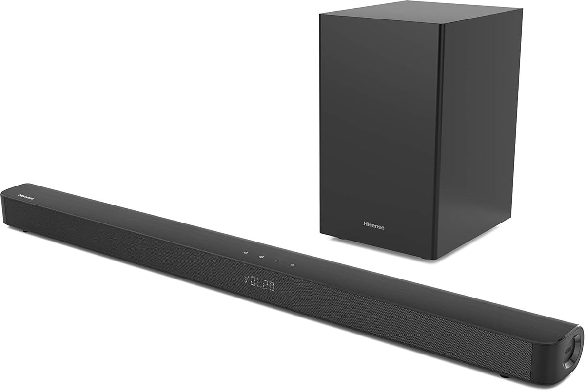 2.1ch Sound Bar with Built-in Subwoofer, 108W, Wireless Bluetooth, Dolby Audio, HDMI ARC/Optical/AUX/USB L726