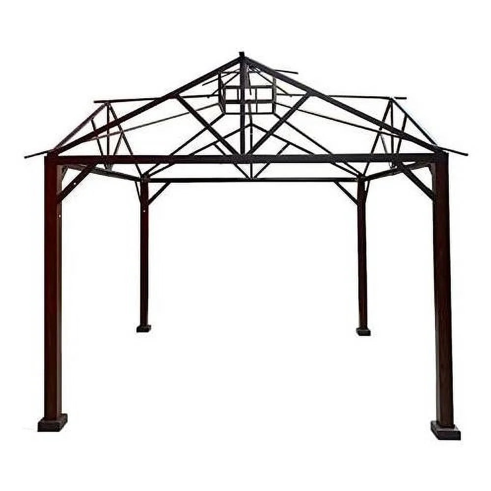 Replacement Canopy Top Cover for Pitched Roof Gazebo T5514