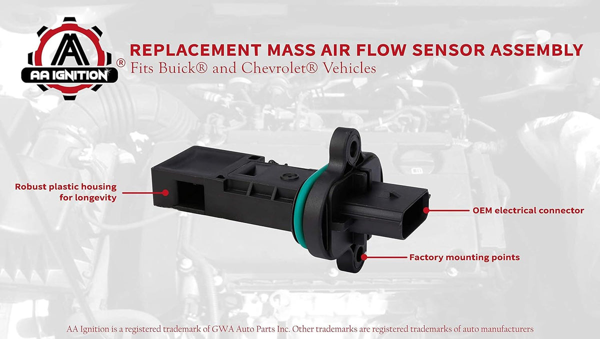 Mass Air Flow Sensor Assembly Pack of 2 R261847
