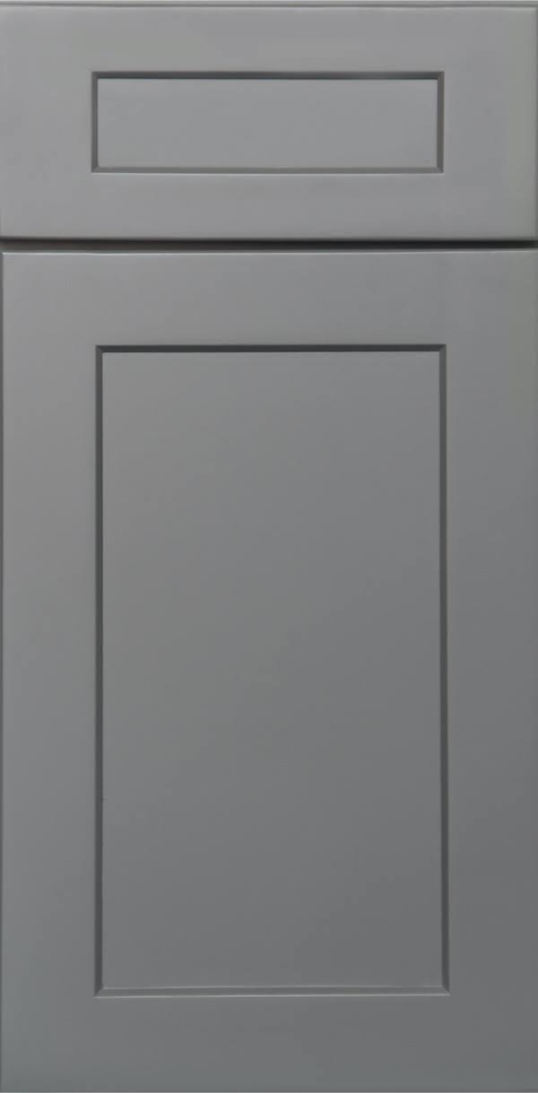 Grey 1 Door 3 Shelves Wall Cabinet High-Density Fiberboard R108278