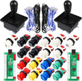 2 Player USB Arcade Encoder with 8 Way Joystick and 18x Arcade Push Buttons M52354