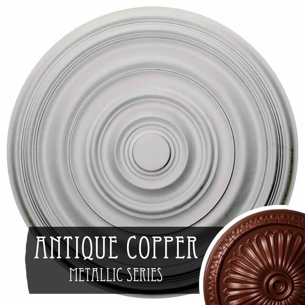 29 1/8x22OD x 1 1/2x22P Smooth Ceiling Medallion U106267