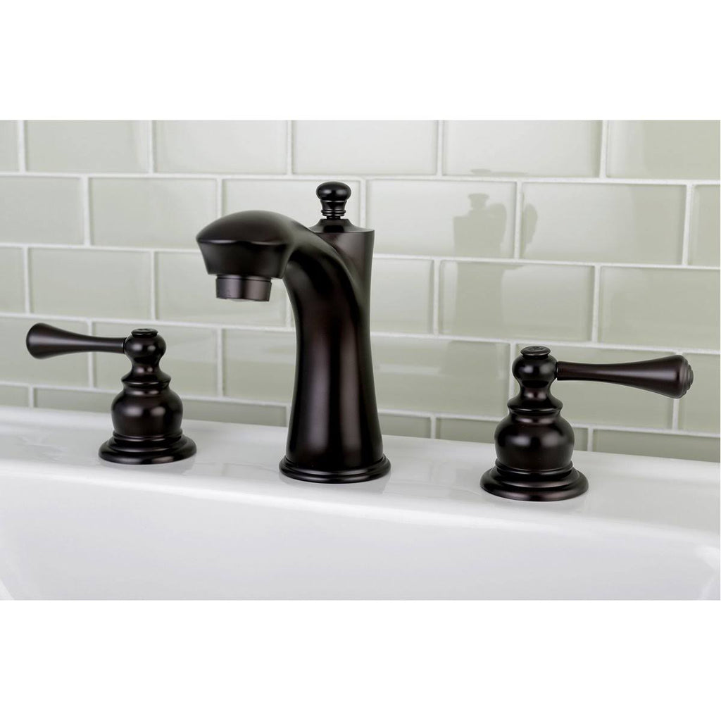 Vintage Widespread Bathroom Faucet Oil Rubbed Bronze D774735