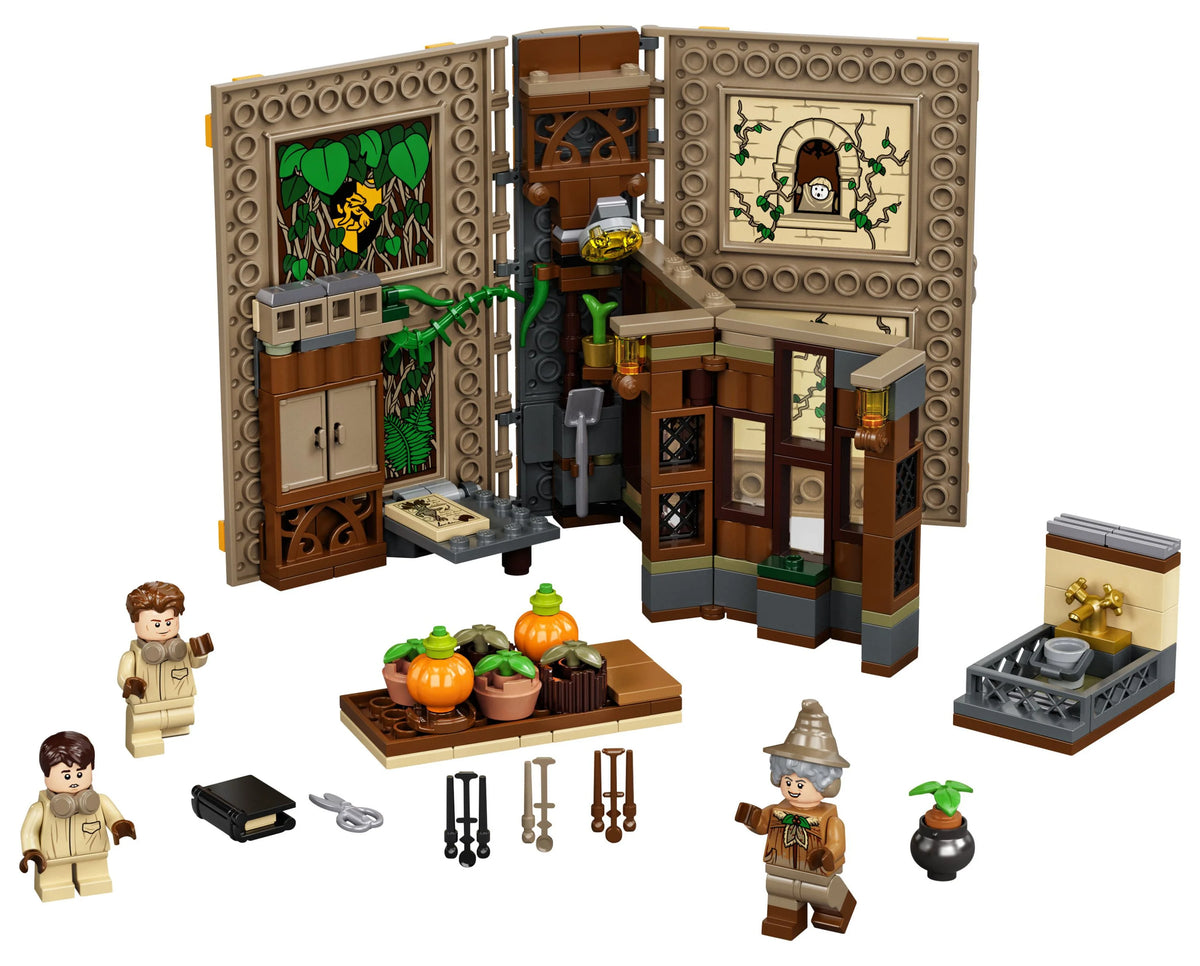 LEGO Hogwarts Moment: Herbology Class Building Set (233 Pieces) B24355
