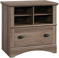 1 Drawer Lateral File Storage Cabinet with Key Lock in Salt Oak S34754