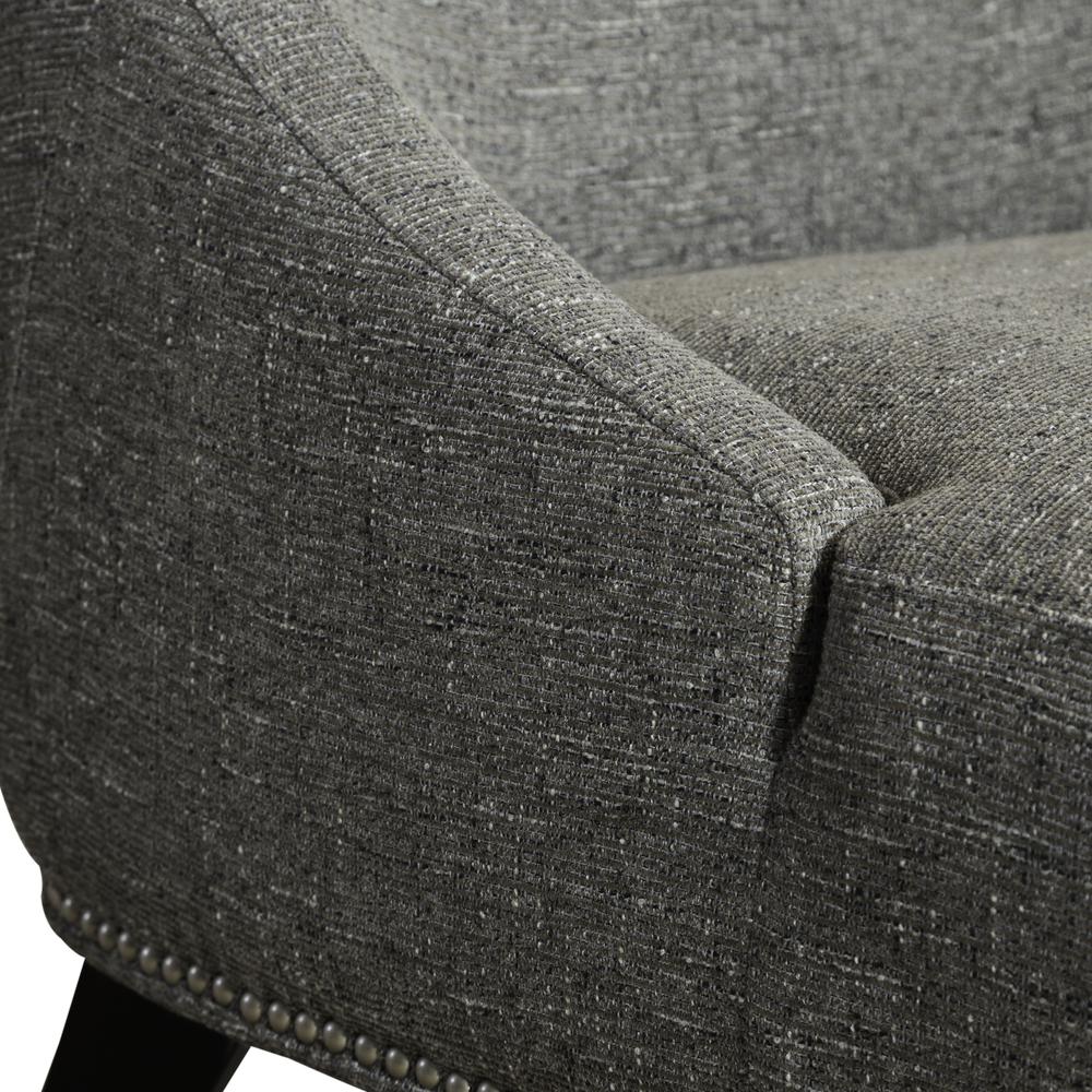 Upholstered Accent Chair Charcoal E7786