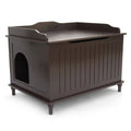 Espresso Catbox Litter Box Enclosure G105961