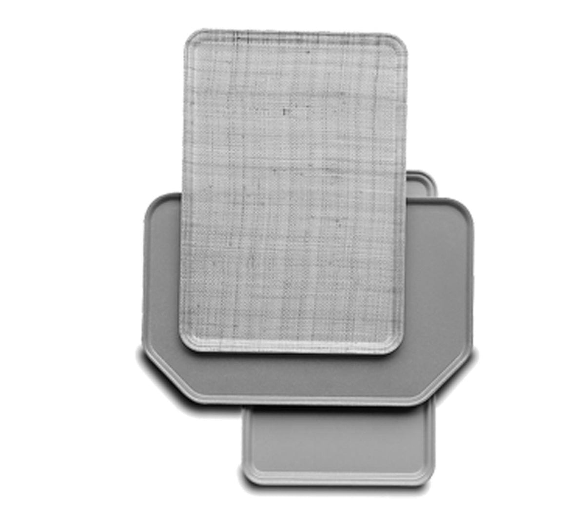 Slate Blue 12-3/4 inch x 20-7/8 inch Rectangular Fiberglass Camtray R19175