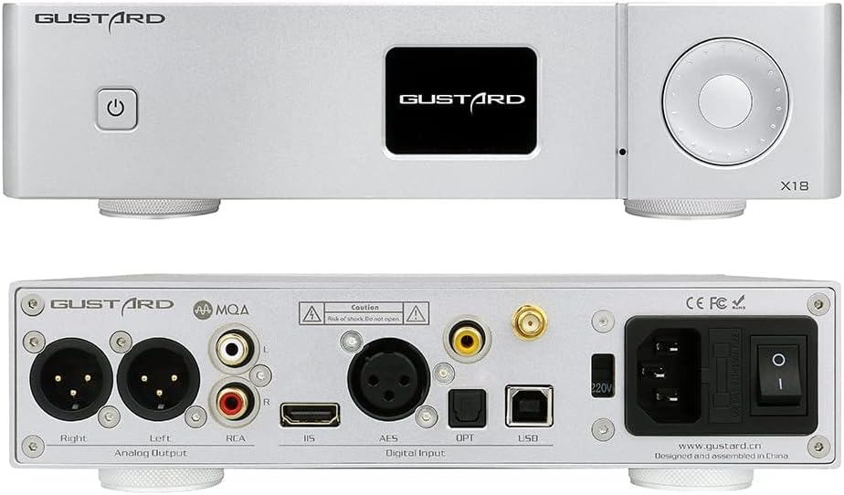 Silver Desktop DAC with Remote G15598