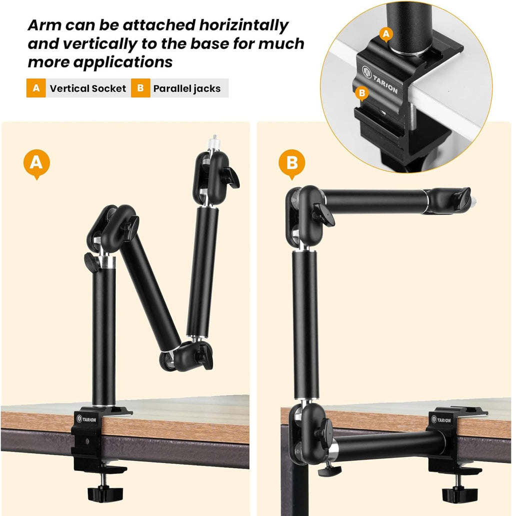 Articulating Desk Camera Mount Stand Pack of 2 Q1842
