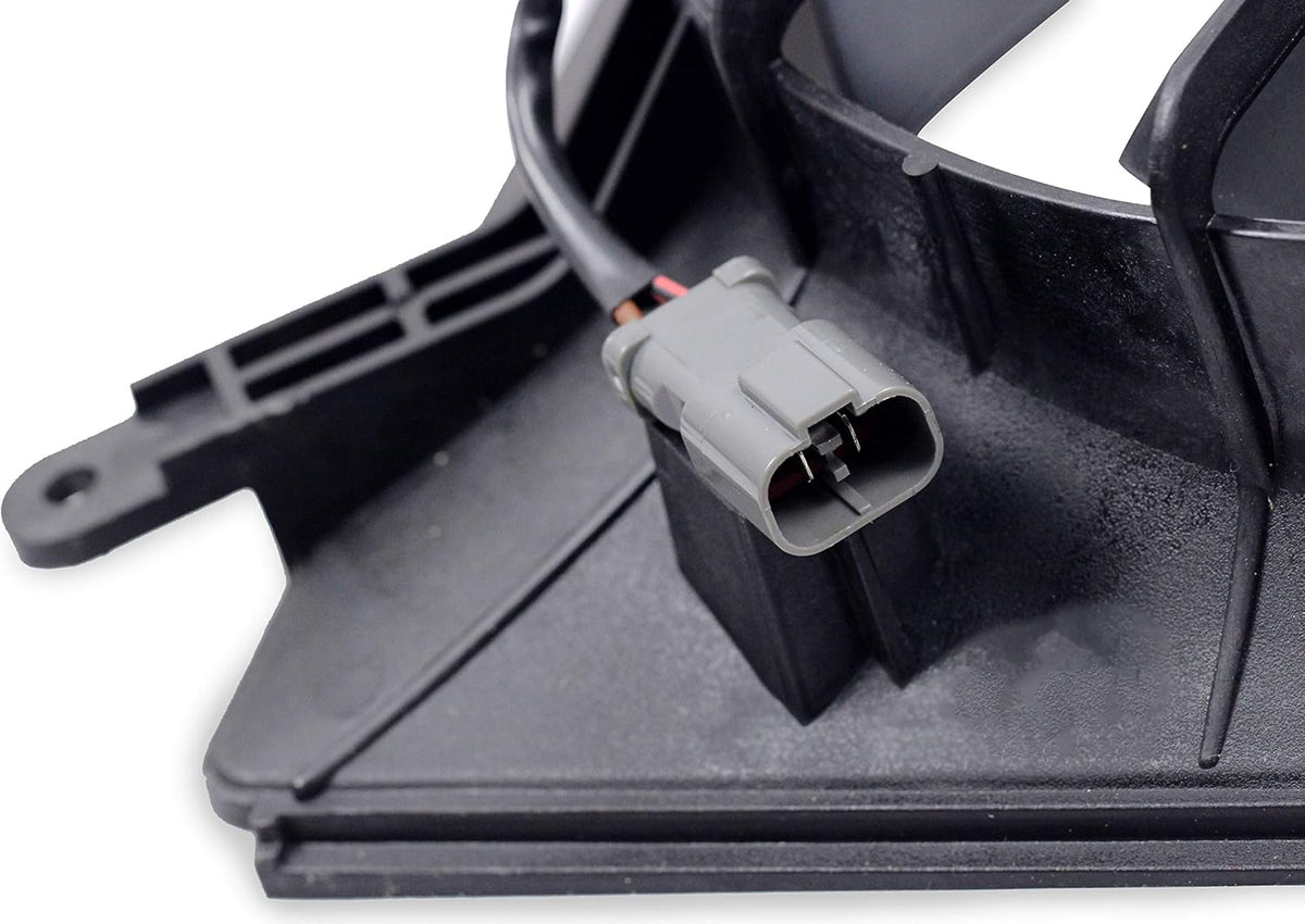 Left Driver Side Radiator Cooling Fan Assembly Pack of 2 F5447