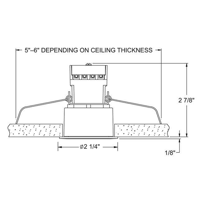 Bronze Mini LED Spot Light 4000K 12V I316930