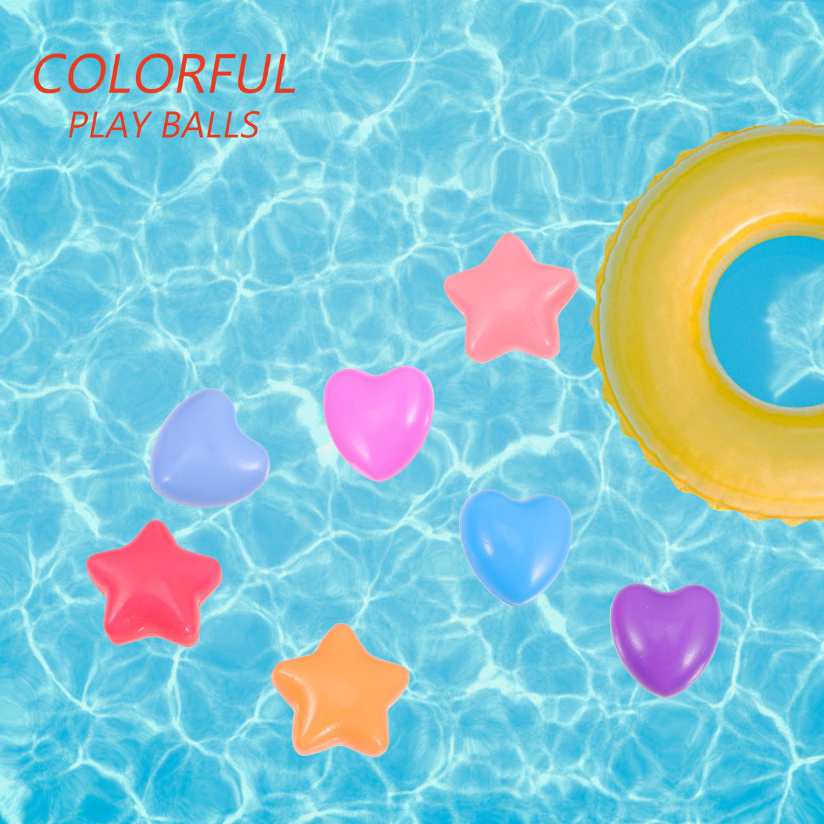 100Pcs Colorful Ocean Balls Swimming Toys R56849