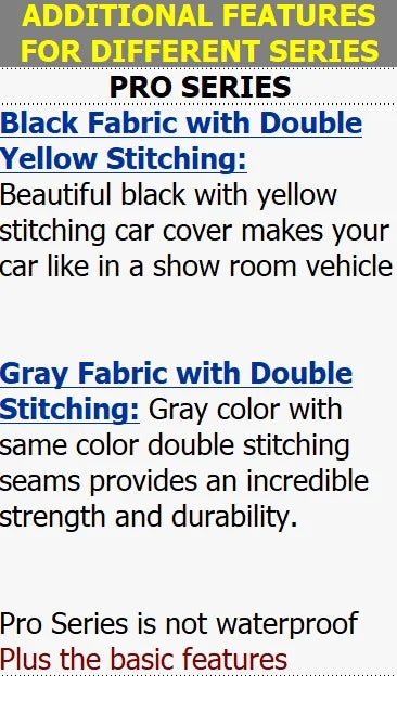 Black Car Cover R756