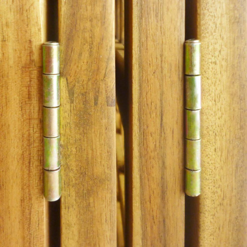4-Panel Solid Acacia Wood Room Divider P9814