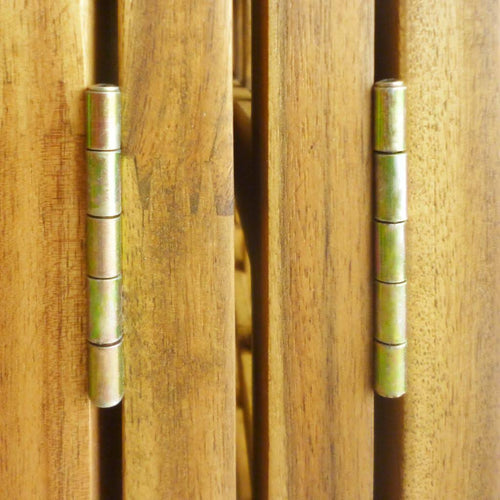 4-Panel Solid Acacia Wood Room Divider P9814