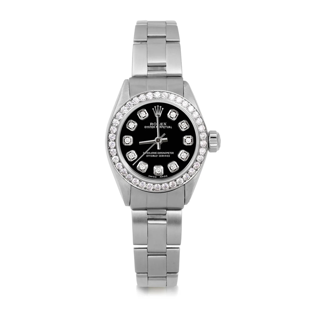 Black Diamond Ladies Wristwatch J390