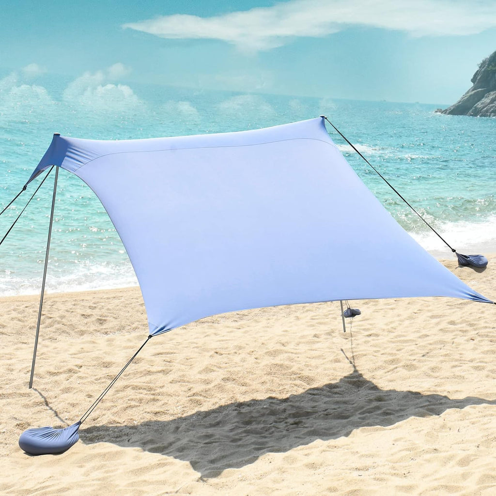 6 Person Pop Up Beach Tent with Carrying Bag I478
