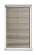 60-in x 48-in Cordless Faux Wood Room Darkening Horizontal Blinds U2608
