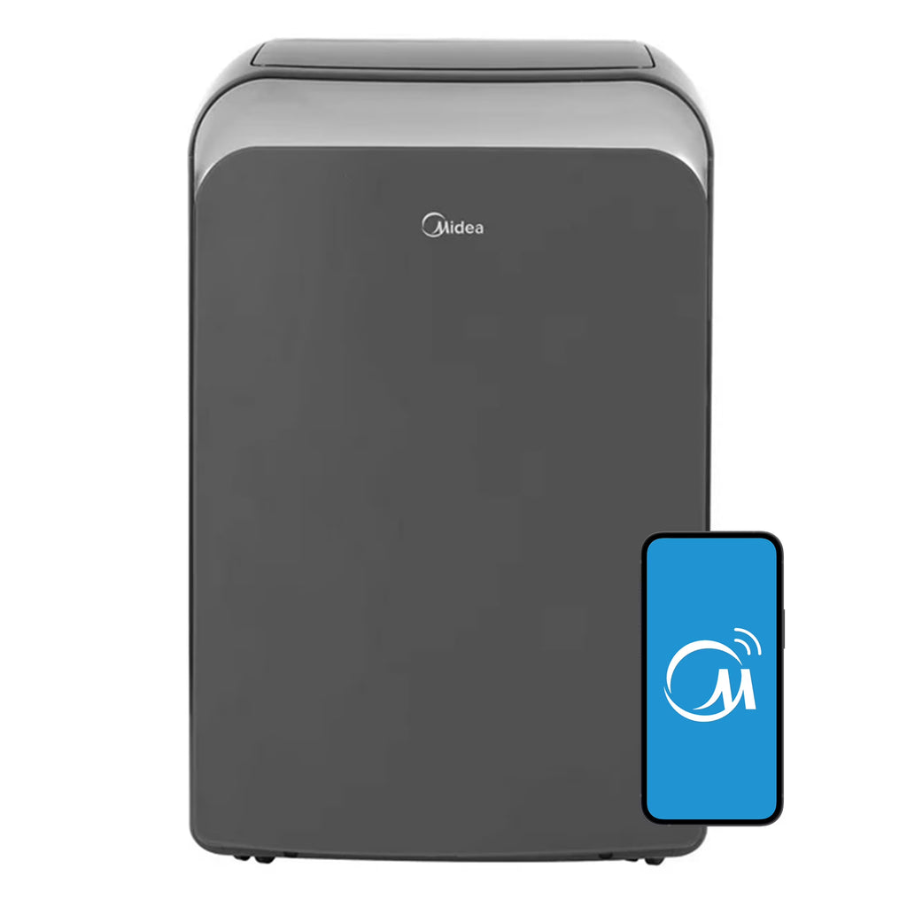 Refurbished 8,000 BTU Smart Portable Air Conditioner, Gray B98773