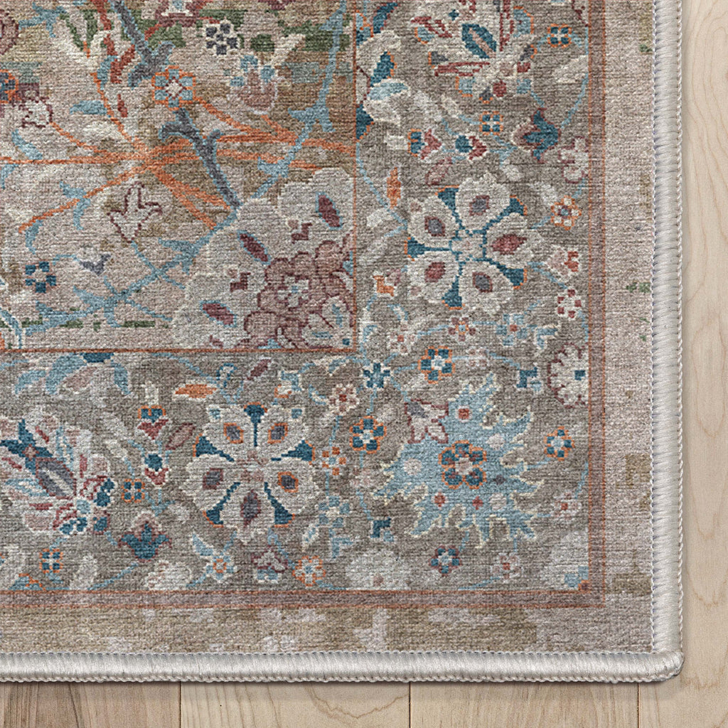 Blue Flatweave Oriental Runner Rug L828559