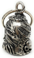 Skull Dragon Bell Key Chain G17884