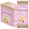 Protein White Chocolate Bar Raspberry Macadamia (12x100g) S930