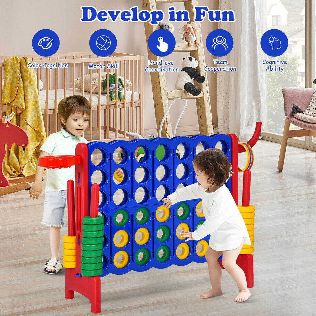 Giant Game Set Basketball Hoop & Ring Game K9475