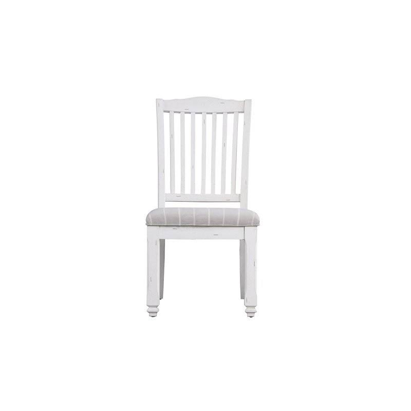 Gray and White Dining Chair Set of Two I7412