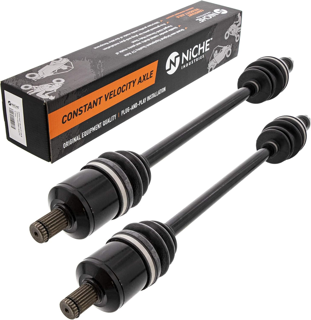 Complete Front and Rear CV Axle Drive Assembly Kit for Polaris Ranger 570 X350137