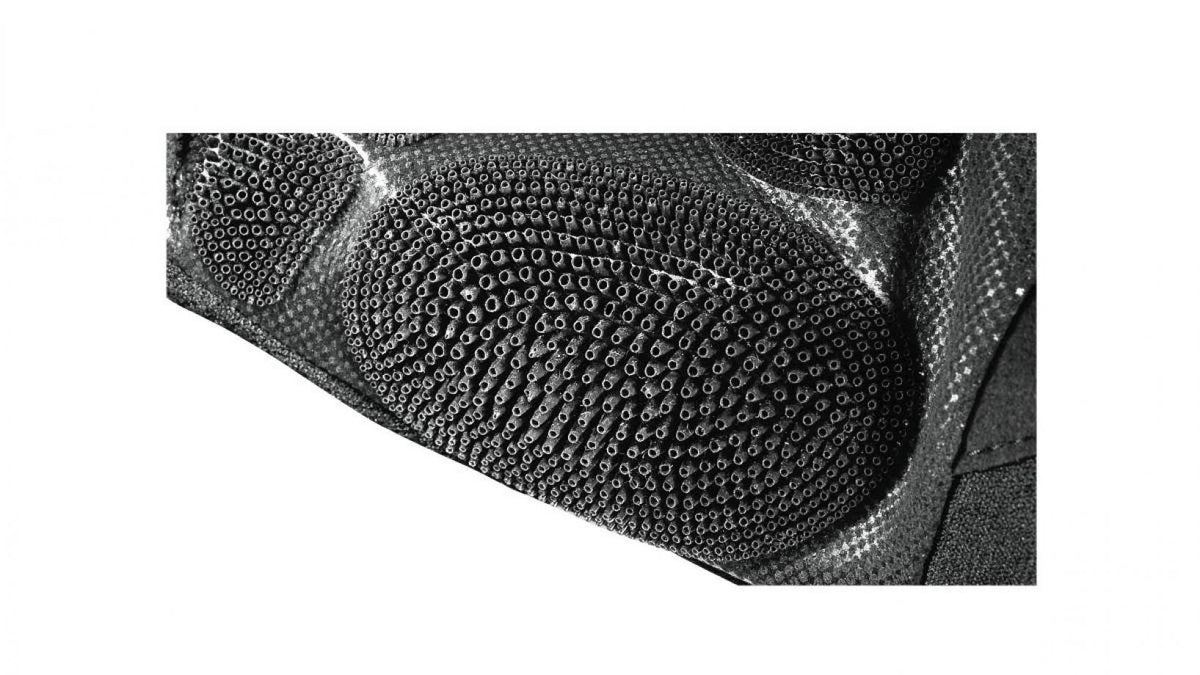 Black with White Logo Full Finger Cycling Glove O639