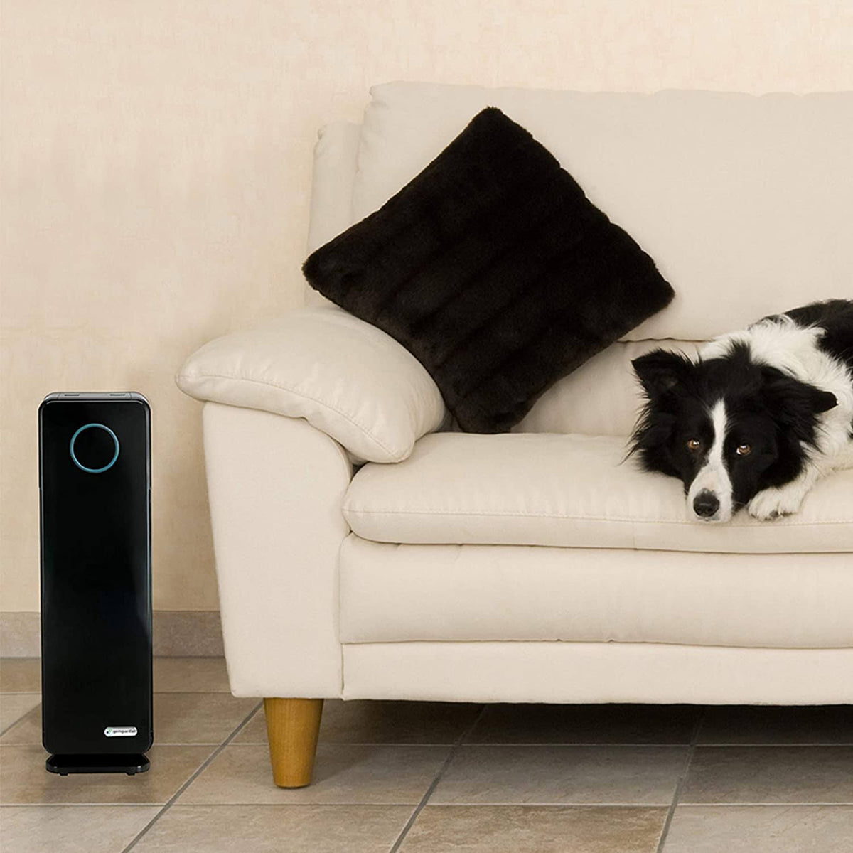 Black True HEPA Air Purifier with UV Sanitizer Z542012