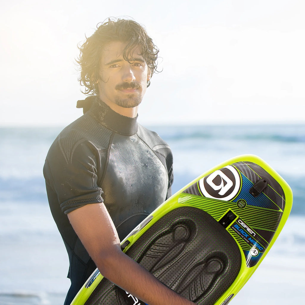 Black Magic Kneeboard with Retractable Fins and Hook L4904