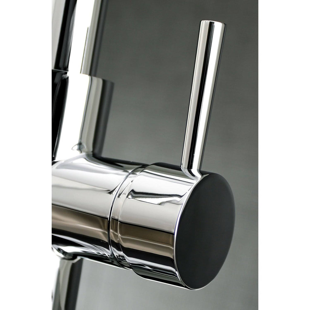 Satin Nickel Kitchen Faucet with Pull-Down Sprayer T10784