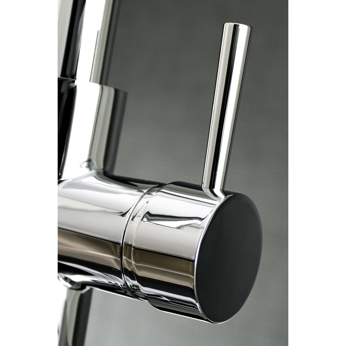Satin Nickel Kitchen Faucet with Pull-Down Sprayer T10784