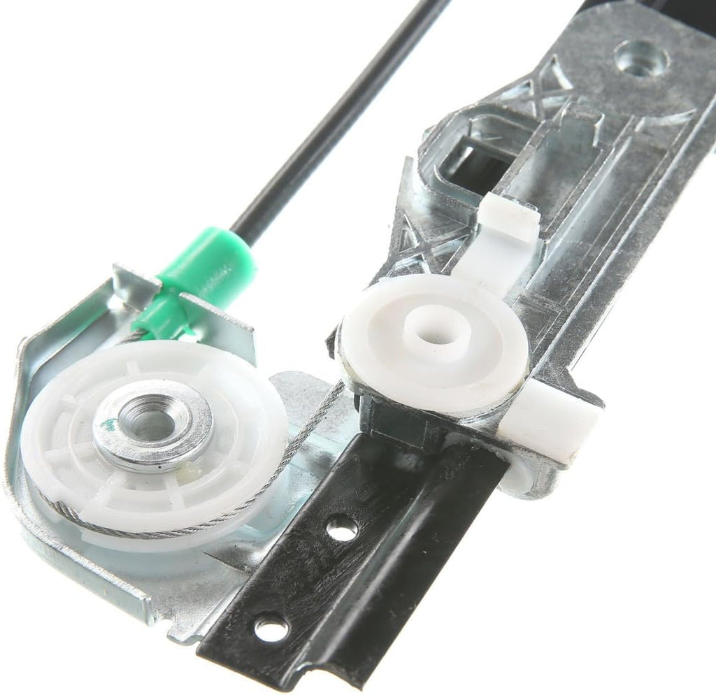 Rear Left Driver Side Power Window Regulator with Motor for BMW E39 528i 540i 1997-1998 Pack of 2 Z131361