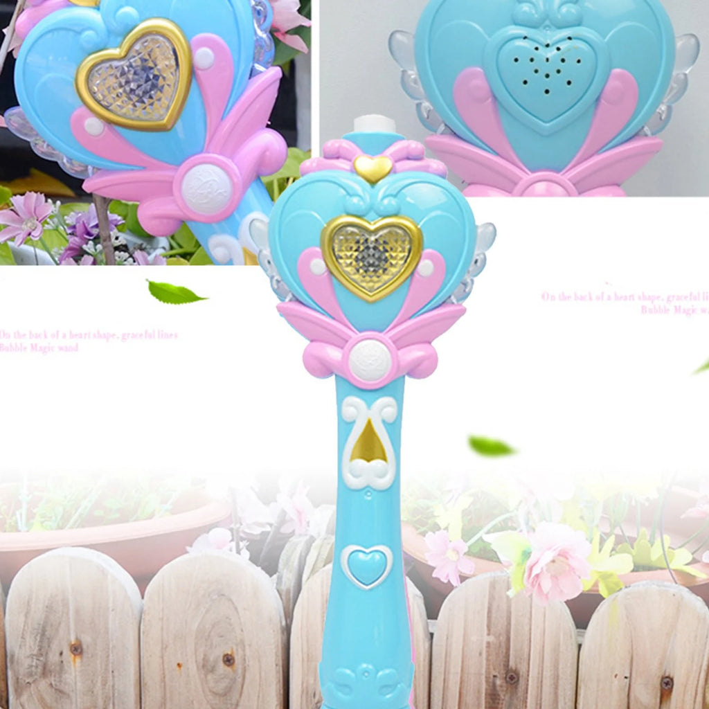Musical Light-up Bubble Wand Bubble Blower 100ml Z3782