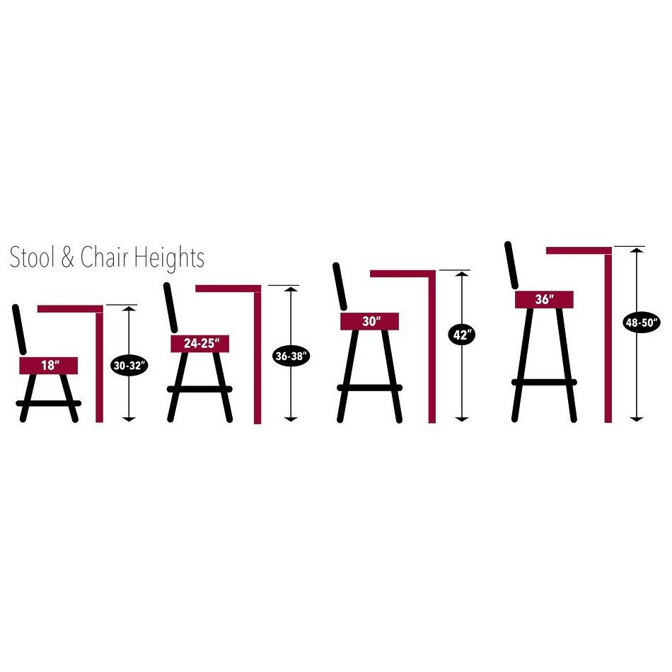 Black Swivel Bar Stool with Back M65542
