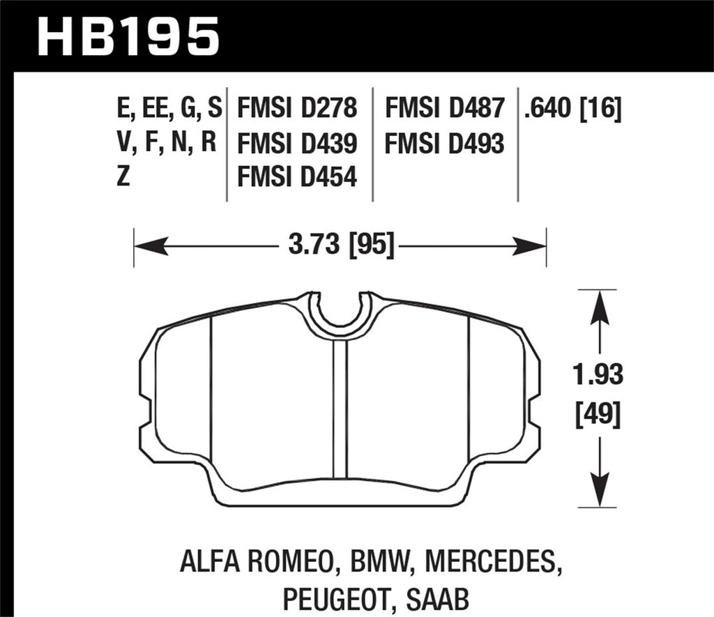 Front Brake Pads T14703