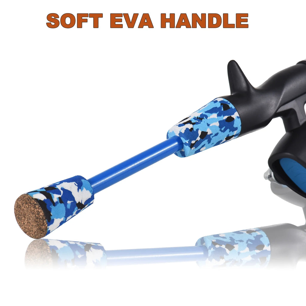 Kids Fishing Rod and Reel Combo 1.2m/1.5m Telescopic Casting Rod with Spincast Reel and Carry Bag B4821