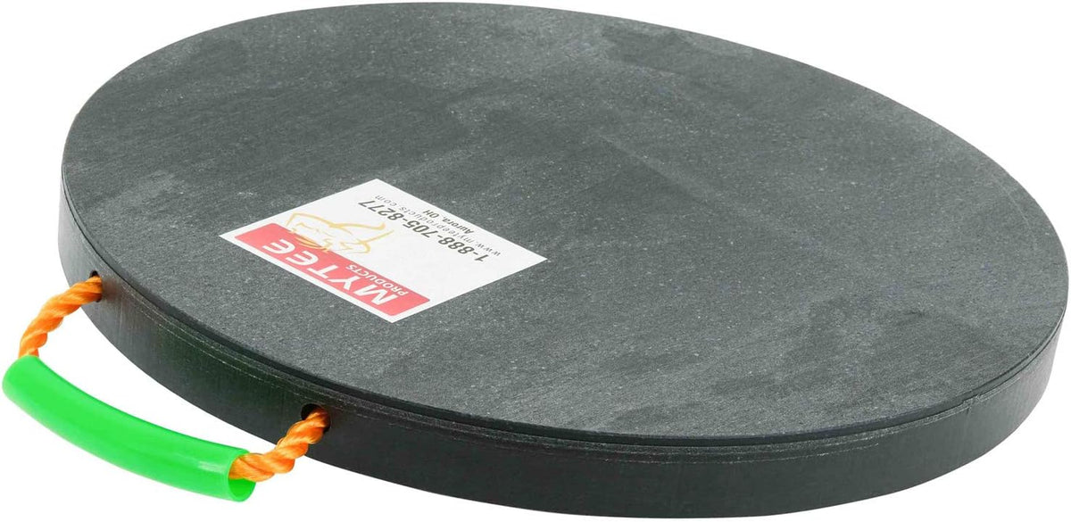 Round Outrigger Pad 18" Diameter, 1.5" Thick, 50,000 lbs WLL, 2 Pack I864540